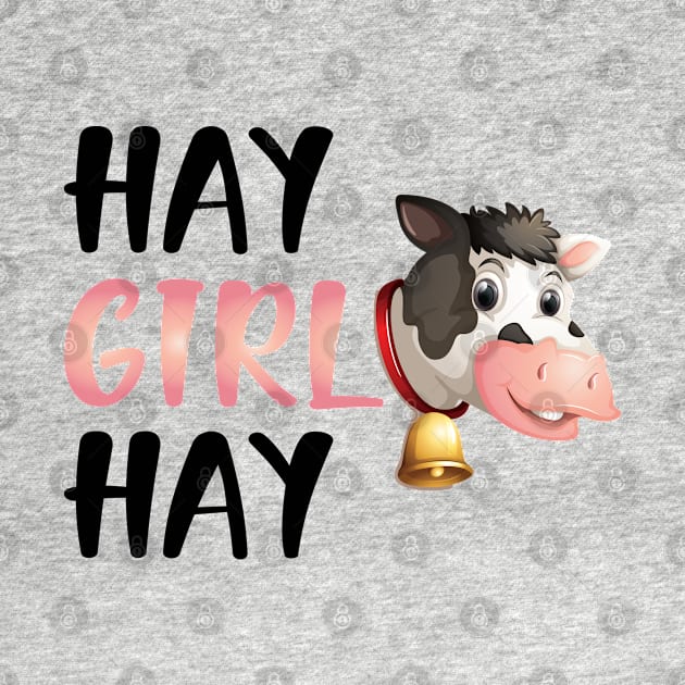 Cow Girl - Hay Girl Hay by KC Happy Shop